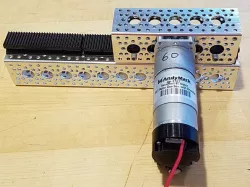 Actobotics Rack and Pinion Linear Slide, In-Channel, 32 pitch