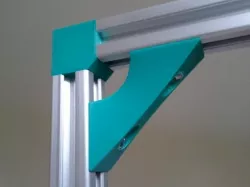 Angle bracket (90deg) extrusion aluminium 20x20 (2020)