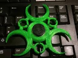 BioHaz Fidget Spinner