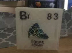 Bismuth periodic table of elements showcase for bismuth
