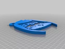 Bob's Burgers- Bob keychain