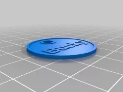 Bucky Dog Tag