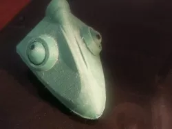 Chameleon Head with Rotating Eyes