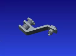 Clamping mount for D-Link 930 series webcam