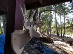 Deer Bike Rack (Easy Cut)