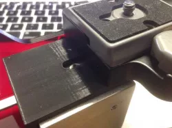 DepthKit Kinect Camera Offset Plate
