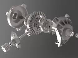 Differential (3D Printable, Working)
