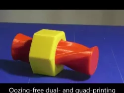 Dual printed lead screw with Multex2Move