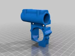 E3D V2 Carrage Mount for Parallell Horozontal Rails