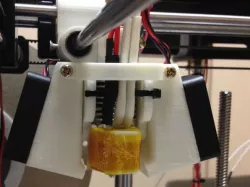 E3D V6 Volcano hotend fan mount