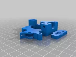 Extruder and cooling for Lama3D