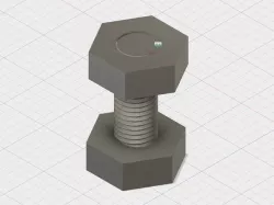 Fidget Nut & Bolt