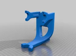 front bike basket holder bracket for older basket interface