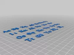 Full ancient greek alphabet