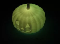 Halloween pumpkin RGB LED 3d-printed 3d-print-ka@web.de Kürbis
