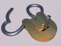 Houdini's Russian Manacle