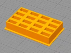 Inductrix / TinyWhoop 1S 200mah battery holder