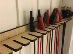 Laboratory cable holder