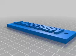Minecraft keychain
