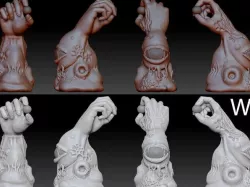 Monstrosity hand