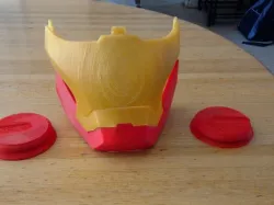 Motorized Iron Man Helmet