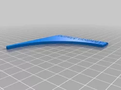My Customized Beard comb and line tool