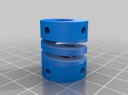 My Customized Flexible helical coupling