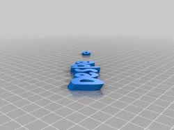 My Customized iamburny's  Text - Name Keyring / Keyfob