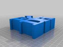 My Customized WORD Sculpture