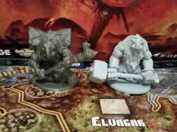 Mystic Troll mini, proxy for Blood Rage Kickstarter Exclusive