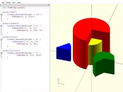 OpenSCAD Wedge Module/Library