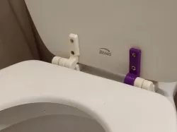 Parametric Toilet Seat/Lid Hinge