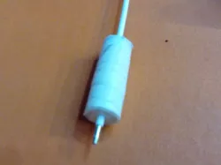 Pen body with integrated spring