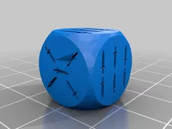 Pocket Tactics Custom Dice Set - Split
