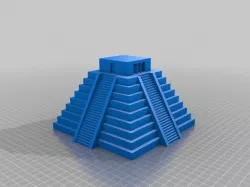 Pyramid of Kukulkan at Chichen Itza