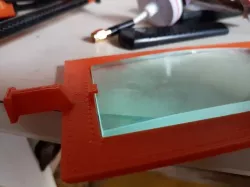 Quanum v2 Goggles Glass Lens Mount from Harbor Freight