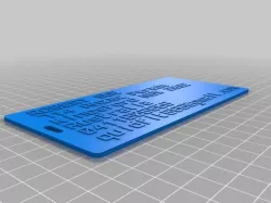 Robert luggage tag