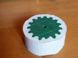 Robot wheel mold