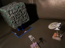 Star Trek attack wing Borg Cube Base(Fan version)