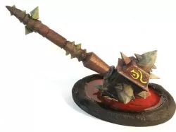Sulfuras, The extinguished hand. Sunk in lava pool (not included)