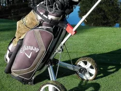 Support piece Golf Push Cart structure