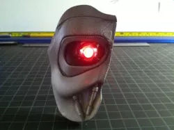 Terminator ring holder for LED eyes