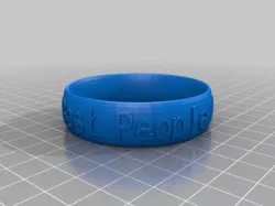 Tesla Text Ring/Bracelet/Crown Thing