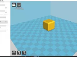 test curved cube