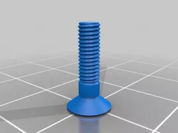 Test of nut and bolt factory M3 c-sunk socket head x 8