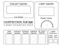 *UPDATED* K40 Laser Cutter Control Panel Faceplate