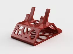 Voronoi Phone Holder