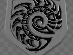 Zerg Tailgate Emblem for Dodge Trucks