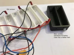 1-12 cell holder for charging 18650-cells