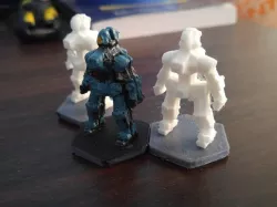 28mm Scale Miniature: Basic Mecha